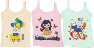 Parilux Camisole For Baby Girls(Multicolor, Pack of 4)