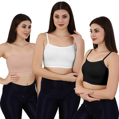 Mt Sales Women Bralette Non Padded Bra(Multicolor)