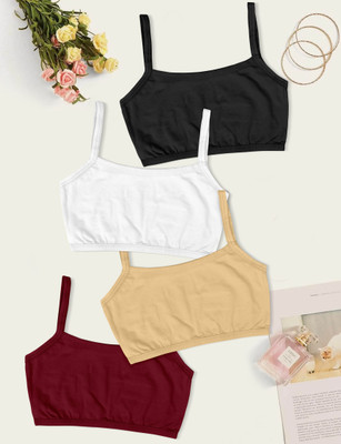 LADHAVA Camisole For Girls(Multicolor, Pack of 4)
