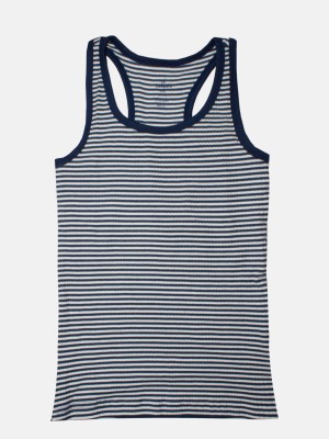 KiddoPanti Tank Top For Girls(Blue, Pack of 1)