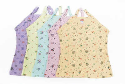 SKIPPER Camisole For Baby Girls(Multicolor, Pack of 5)