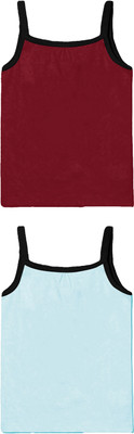 Kidzkloset Camisole For Girls(Multicolor, Pack of 2)