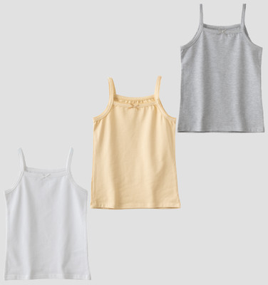 YUV Camisole For Girls(Multicolor, Pack of 3)