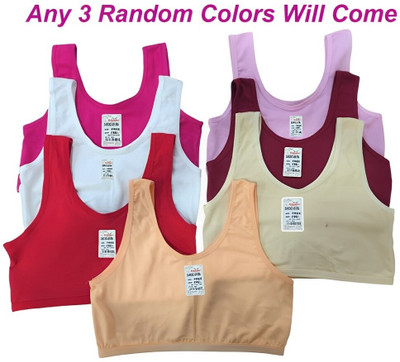 ZISARI Half Slip For Girls(Multicolor, Pack of 3)