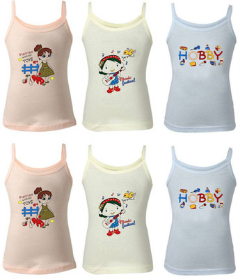 Careplus Camisole For Girls(Multicolor, Pack of 6)