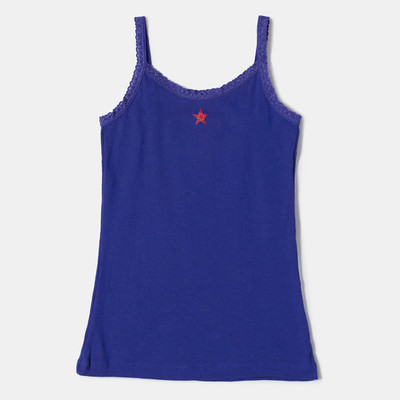 JOCKEY Camisole For Girls(Blue, Pack of 1)