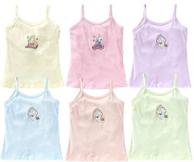 GSXMOL Camisole For Girls(Multicolor, Pack of 6)