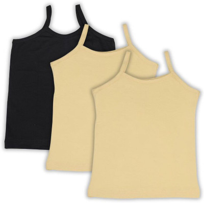 AIMLY Camisole For Girls(Multicolor, Pack of 3)
