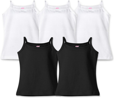 Ariel Camisole For Girls(Multicolor, Pack of 5)