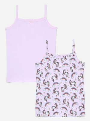 Charm n Cherish Camisole For Girls(Multicolor, Pack of 2)