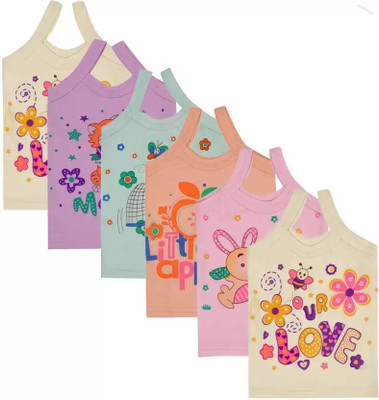 GSXMOL Camisole For Girls(Multicolor, Pack of 6)
