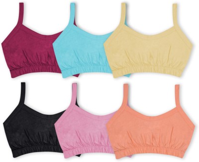 Our Little Munkee Camisole For Girls(Multicolor, Pack of 6)