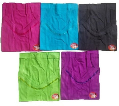 Nest Glory Camisole For Girls(Multicolor, Pack of 5)