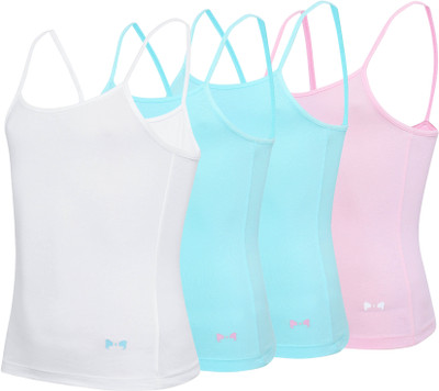 LIL BERRY Camisole For Girls(Multicolor, Pack of 4)