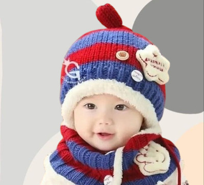 GORIYA Kids Cap(Red, Blue)