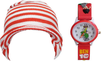 Amience Kids Cap(Red)