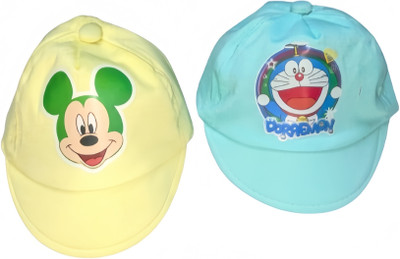 ISLANA Kids Cap(Light Green, Yellow)