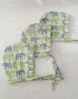 Maa shopping Kids Cap(White)