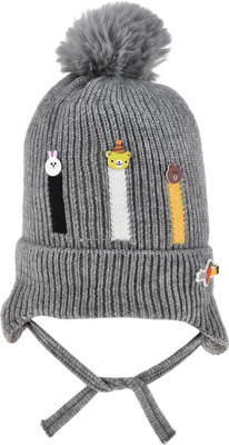 Sanjeet Fashion Hub Kids Cap(Grey)