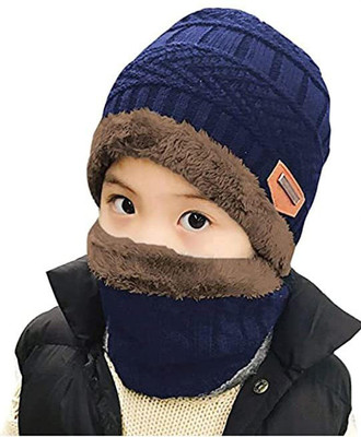 AA R HOSIERY Kids Cap(Blue)