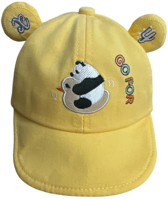 FAMWRAPZ Kids Cap(Yellow)
