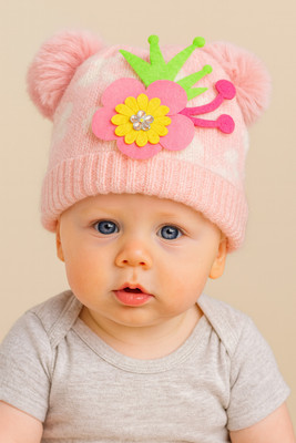 Hind Manufacture Kids Cap(Pink)