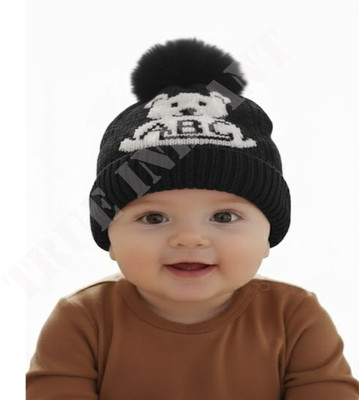 TRUE INDIAN Kids Cap(Black)