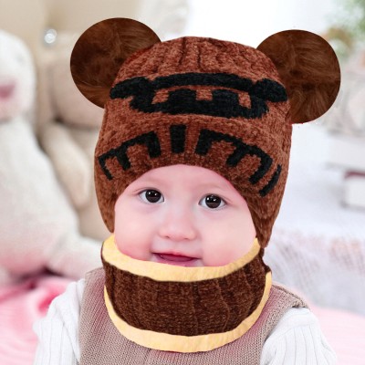 TRUE INDIAN Kids Cap(Brown)