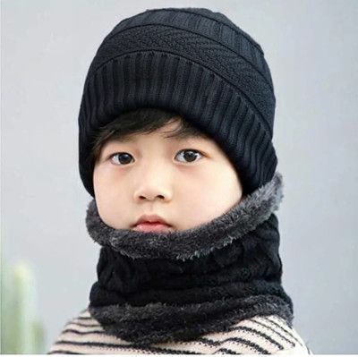 TopiBaaz Kids Cap(Black)
