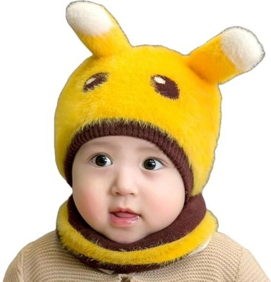 Dressify Kids Cap(Yellow)