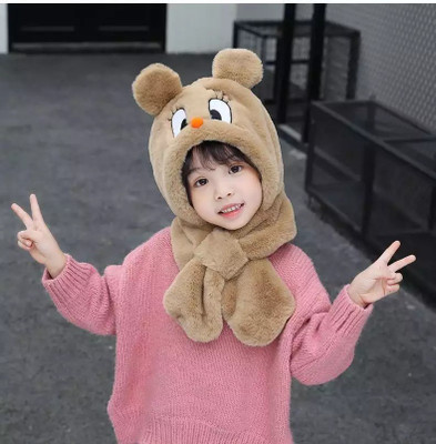 Dressify Kids Cap(Brown)