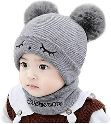 Sumukh Creation Kids Cap(Grey)