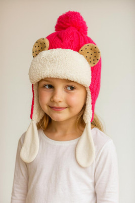 HOTMOD Kids Cap(Pink, White)