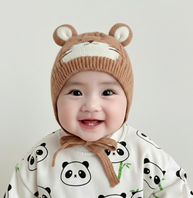 Wild Monkey Kids Cap(Brown)