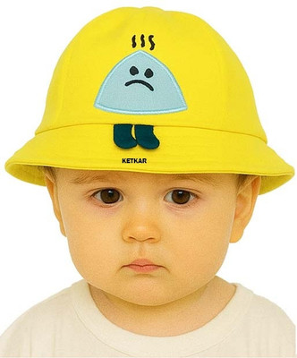 KETKAR Kids Cap(Yellow)