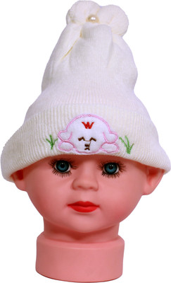 BABYSHOPEE Kids Cap(White)
