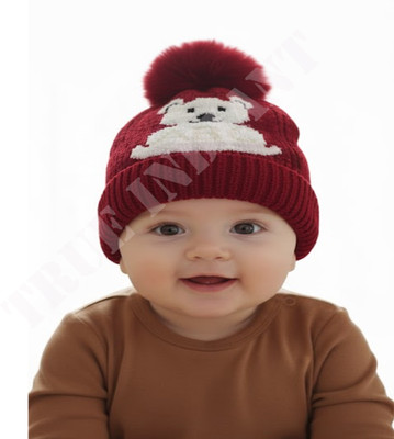 TRUE INDIAN Kids Cap(Red)