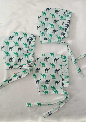 Maa shopping Kids Cap(White)