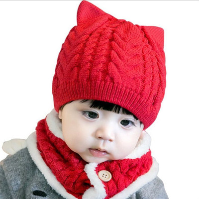 FASHIONIO Kids Cap(Red)
