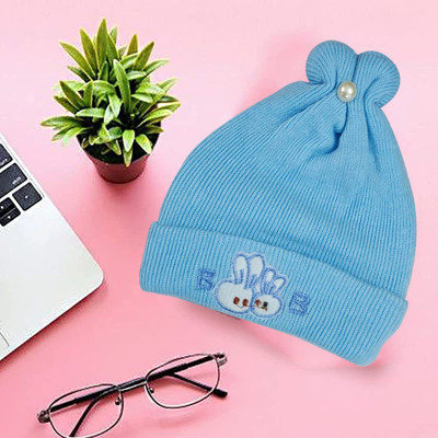 Sumukh Creation Kids Cap(Blue)
