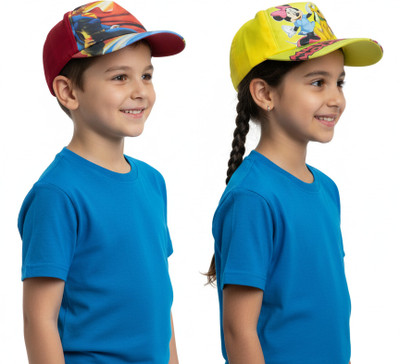 GENETICCAPS Kids Cap(Yellow, Red)