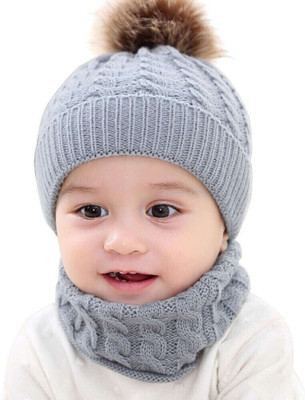 TopiBaaz Kids Cap(Grey)