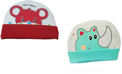 Diptych enterprises Kids Cap(White)