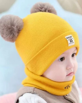 TOMKOT Kids Cap(Yellow)