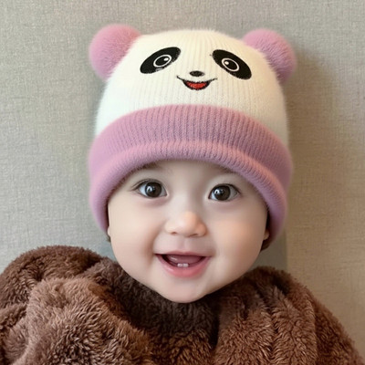 Wild Monkey Kids Cap(Pink, White)