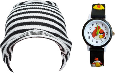 Amience Kids Cap(Black)