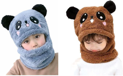 Kotsana Kids Cap(Blue, Brown)