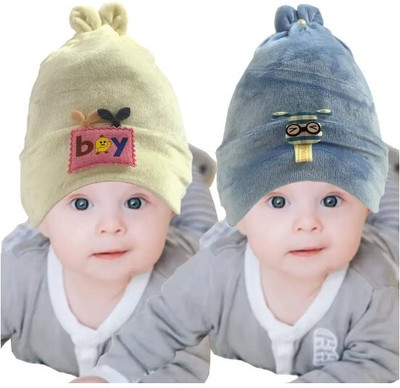 SNEH FASHION Kids Cap(Beige)