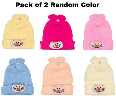 Krishna collection Kids Cap(Multicolor)