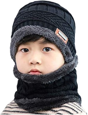 Shishu Kids Cap(Black)